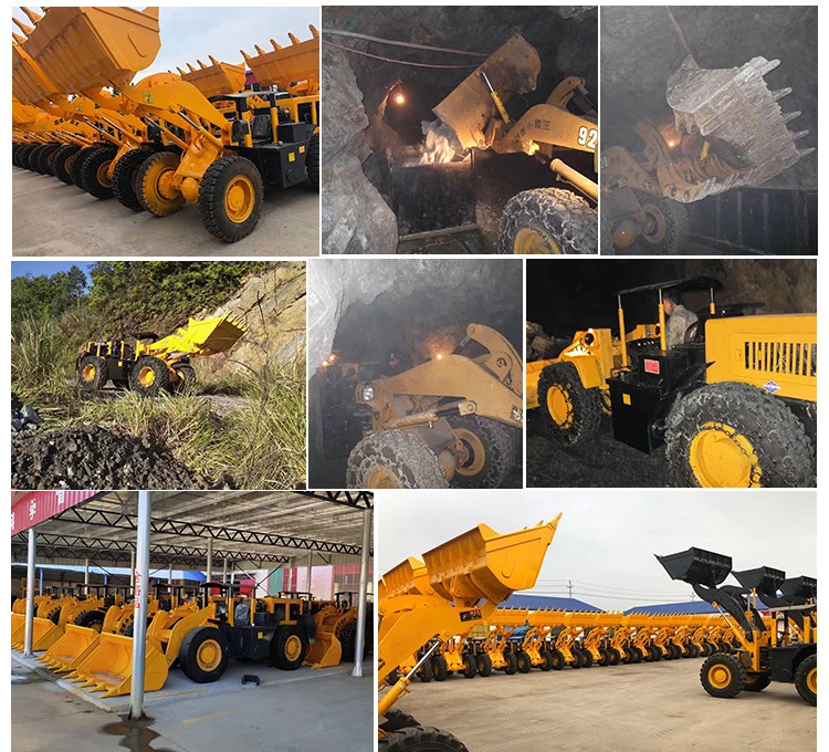 Wheel loaders low height hopper spare parts loader
