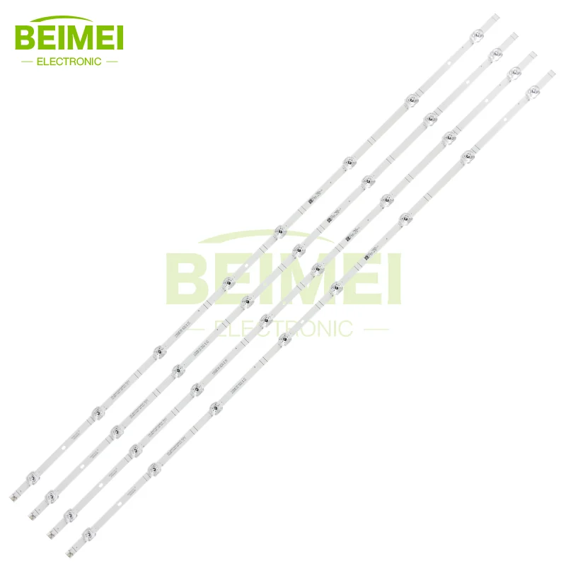 TV Led backlight Strip CRH-BK55Y13030T040804P-REV2.2 JLD55081330-003YS-M_V01 JLD55081330-003XS-M_V01 for Hisense 8LED 4pcs/set
