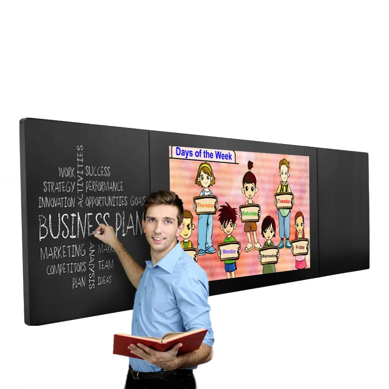 86 дюймовая светодиодная одноразовая настенная электронная обучающая умная доска