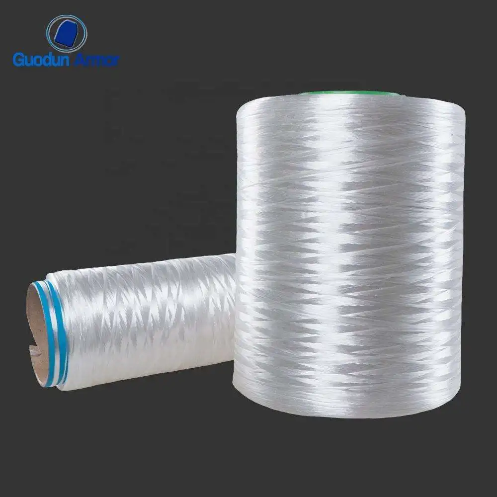 Fiber for Rope 10D-1600D UHMWPE Yarn, Ultra High Molecular Weight Polyethylene White Light Weight Fabric High Strength Thread