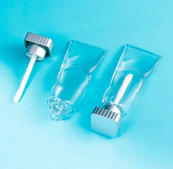 5ml 10ml 15ml Empty clear push Lip Gloss squeeze tubes Balm lipgloss Containers Mini Soft tube for Cosmetic package