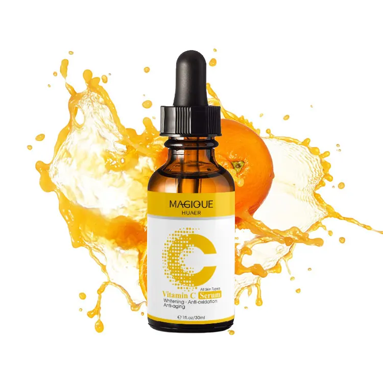 Private Labeling Facial Skin Care Antioxidant Anti Aging Whitening Face Vitamin C Serum