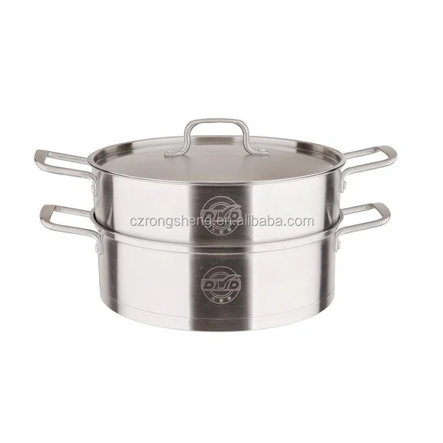 Современный дизайн, двухслойный многослойный Пароварка из нержавеющей стали для пищевых продуктов, оптовая продажа