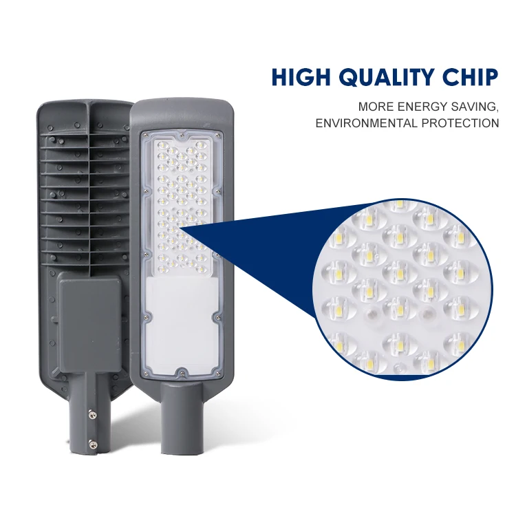 COVEDA Modern Black Commercial Outdoor Park Square Parking Lot 30w Aluminum AC Power Led Street Lamps Fixture