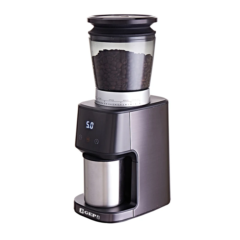 Tik Tok Hot Sale Smart Home Appliances Electric Conical Burr Coffee Bean Grinder Espresso Coffee Grinder turkish coffee grinder