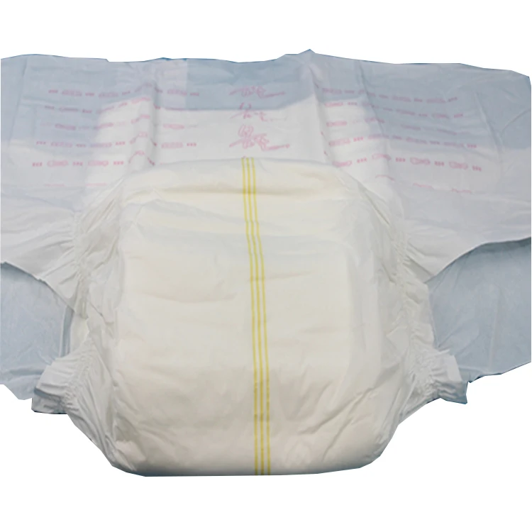 Non Woven Surface Jacquard adult girls diaper