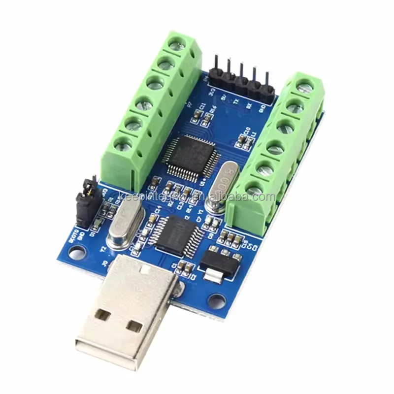USB interface 10 channel ADC module 12Bit AD sampling data acquisition UART communication STM32 board