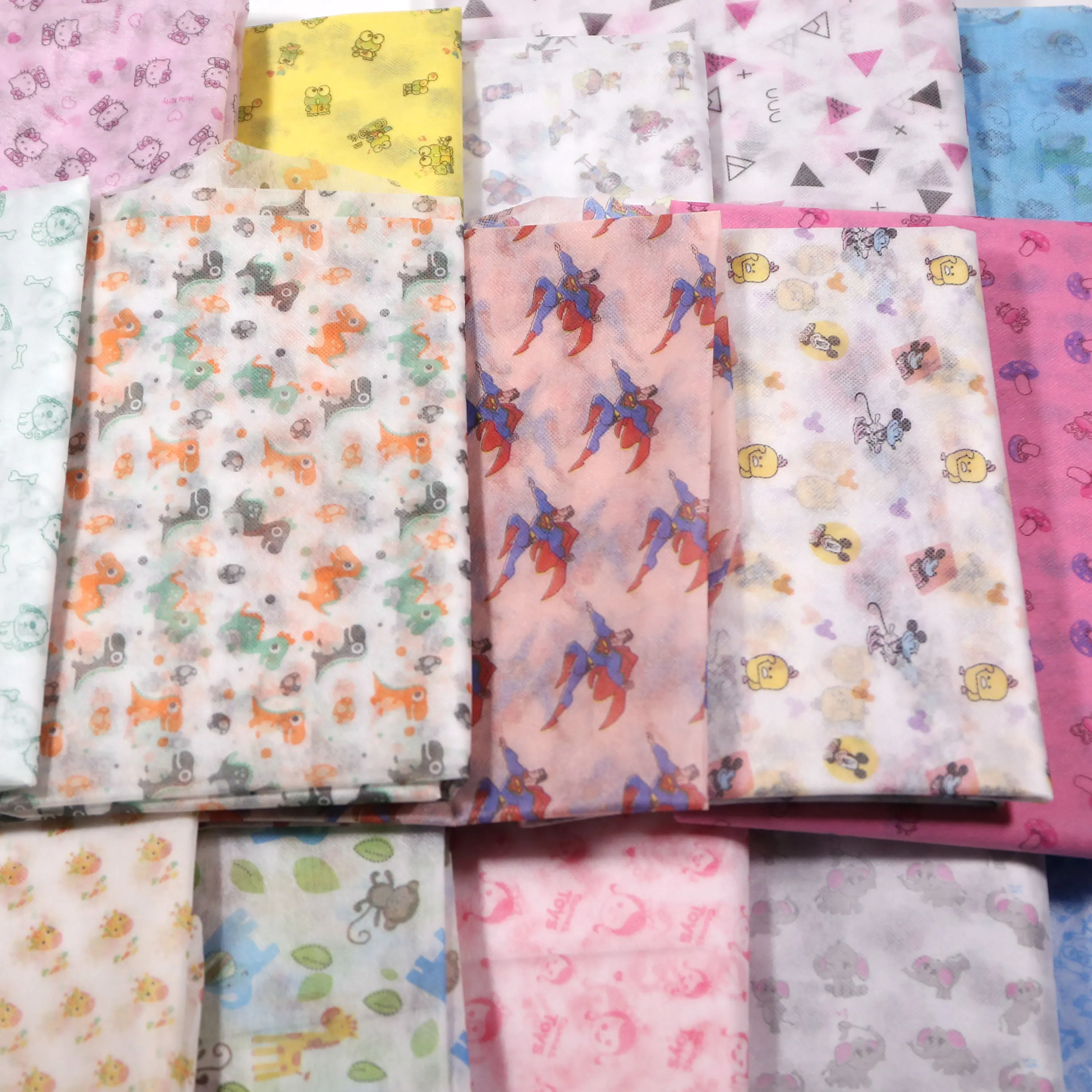 Лучшая цена для детей, маски из нетканого материала с принтом Spunlace