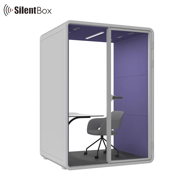 Customizable double person silent cabin enhance privacy booth personalization space easy assembled