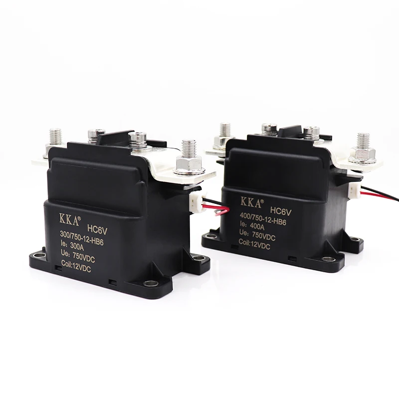 12V/24V 300A High Voltage DC Automotive Relay, Magnet Arc Blowout Relay for EV Electric System, DC Devices