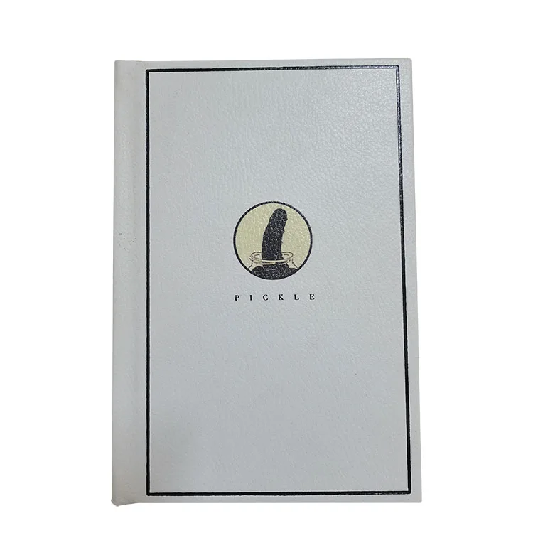 Custom Notebook Color printing Pu Leather Notebook Custom With UV varnishing