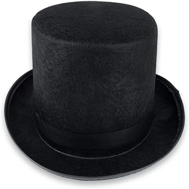Лидер продаж черный магический Батлер официальный костюм Лучшая шляпа профессиональная сценическая Волшебная черная для вечеринки товары выступлений