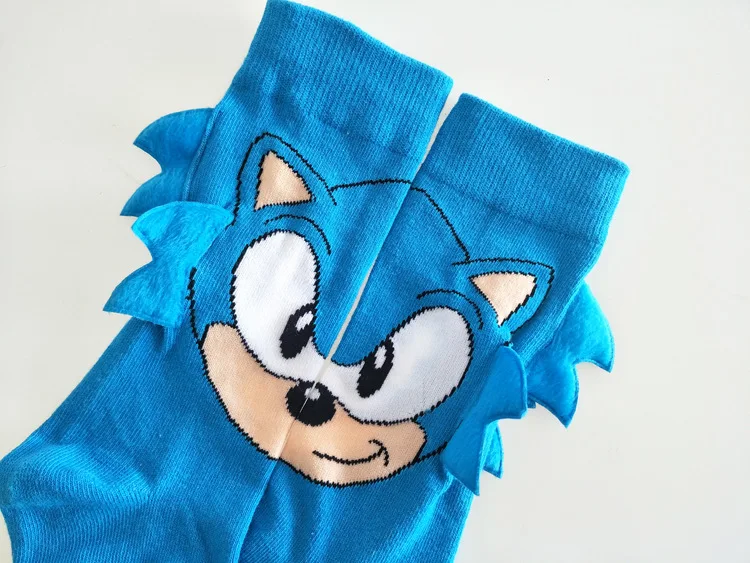 
Sonic socks unsex cute socks happy bulk wholesale make your own socks 