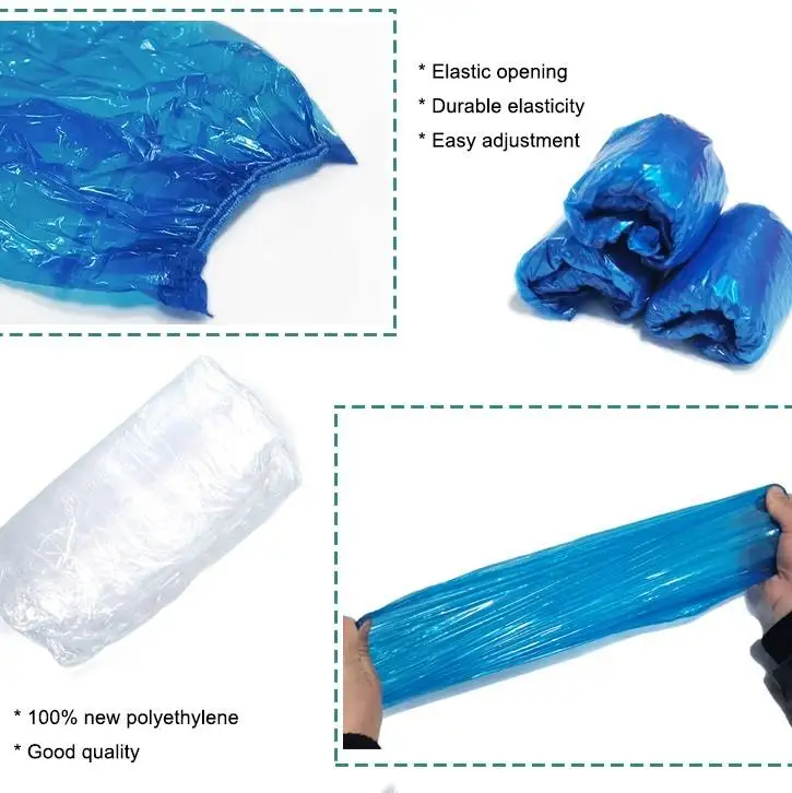 High Quality Disposable Waterproof PE Material Over sleeves Wholesale Cheap Sleeves