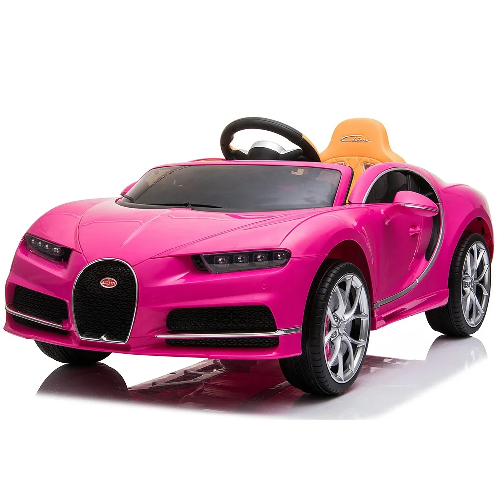 Лицензированный детский электромобиль bugatti 2019 года, электромобиль 12 в, электроколесо
