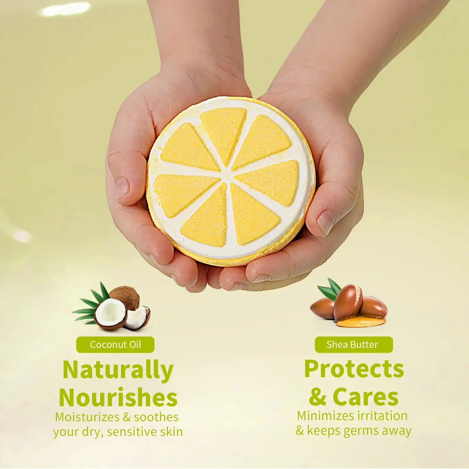 Happy Fruits Christmas Kids Bath Salt Bath Bombs Powder Gift Set Organic Salt Bath Bombs With Flowers