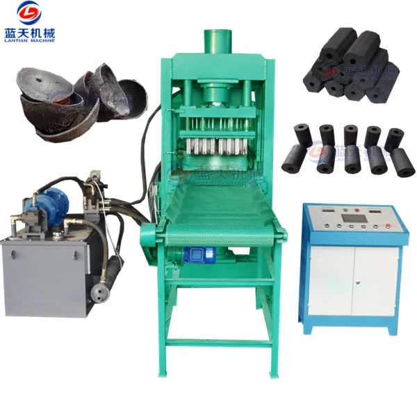 Sawdust bbq charcoal coal briquette making machine