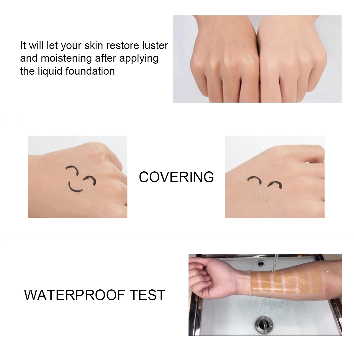 high quality vegan waterproof and matte for black skin bb cream face natural romantic mineral make up powder palette