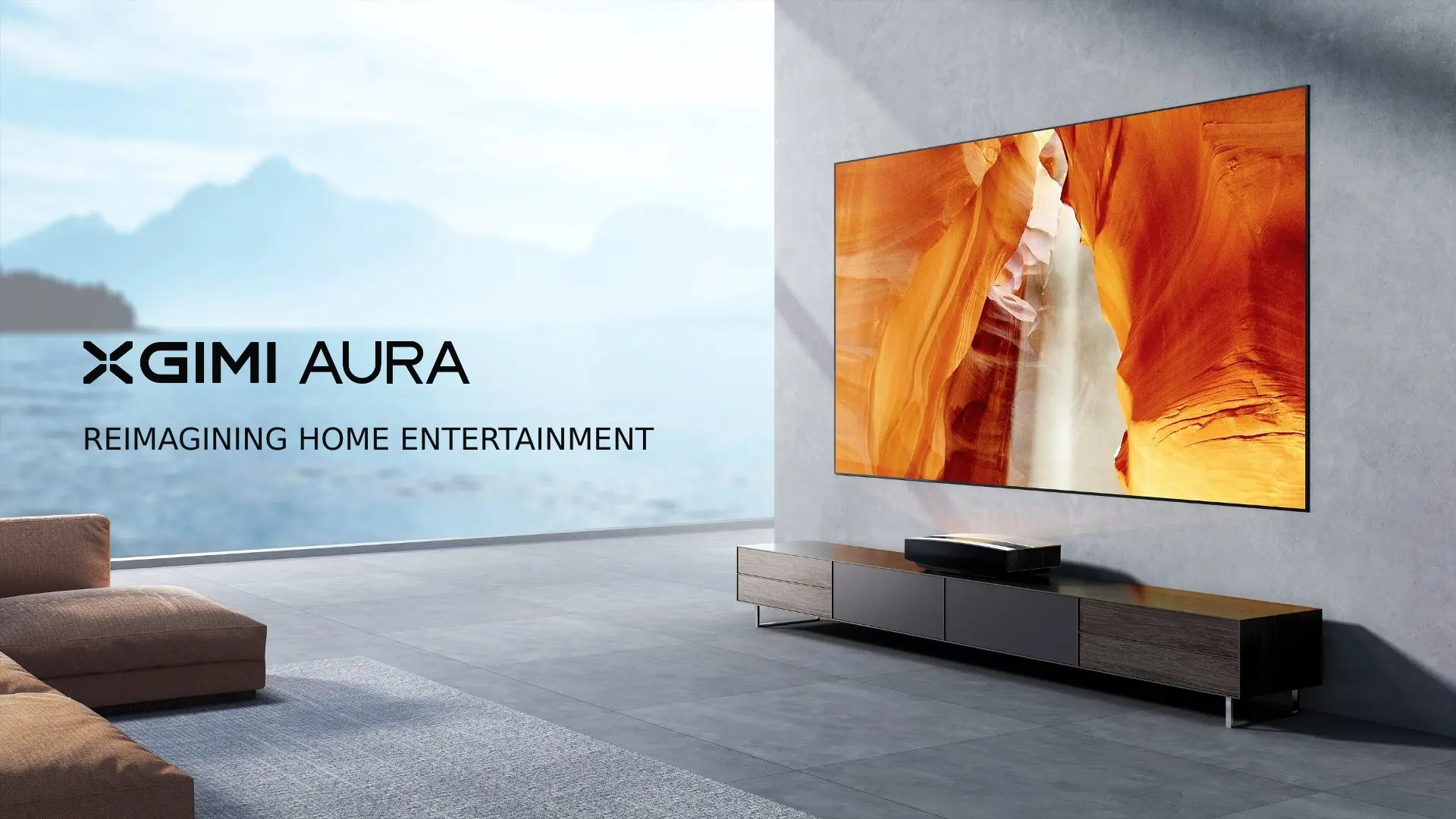 Xgimi Aura Ust проектор 4K умный лазерный для домашнего кинотеатра Dlp луч