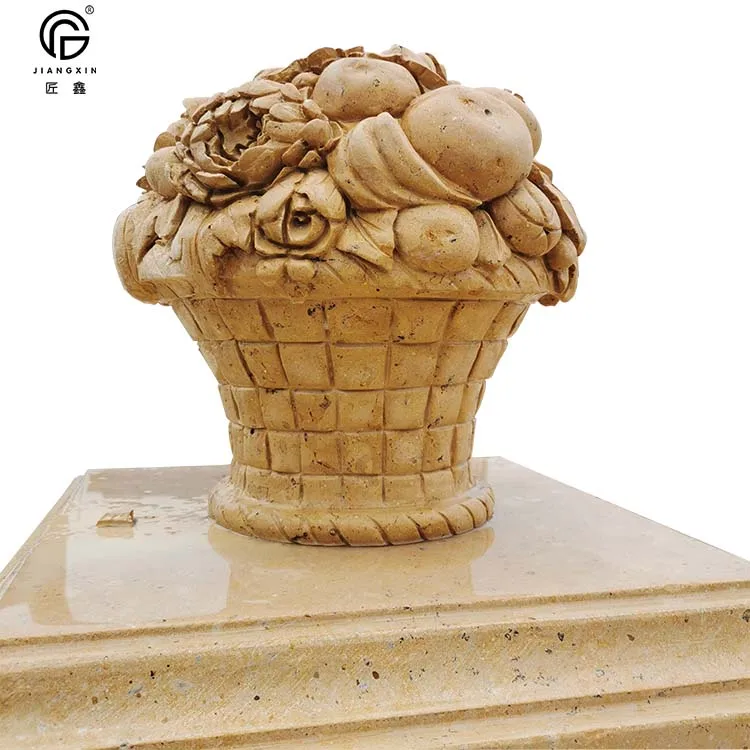 Factory direct sale exquisite hand-carved marble benches
