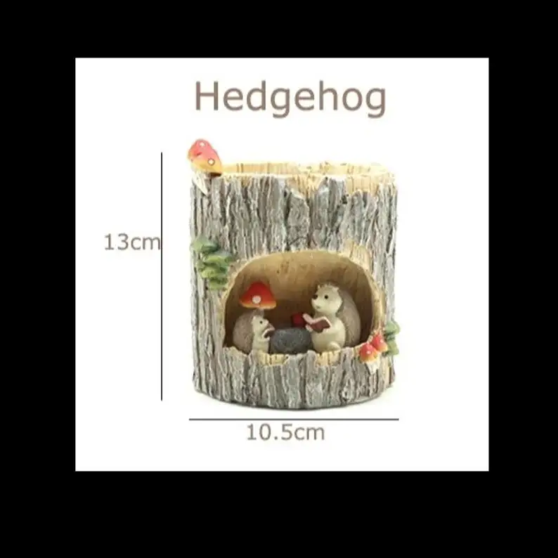 Creative Resin Tree House Succulent Plant Pot Christmas Gifting