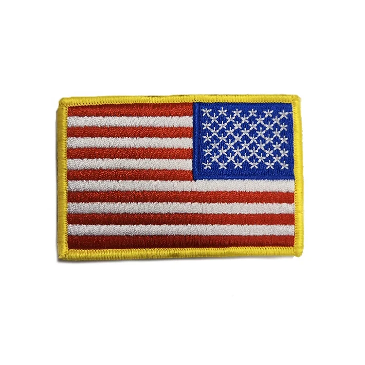 Custom heat press clothing patches custom embroidery patch