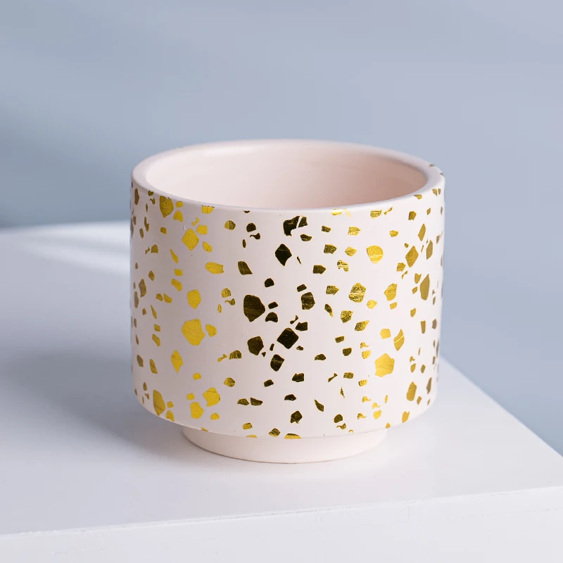 China Wholesale Modern Cheap Decor Small Indoor Home Ceramic Clay Flower Pots & Planters In Bulk Manufacturer