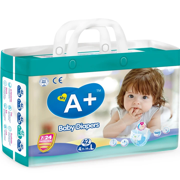 OEM ODM brand breathable cotton cheap premium quality disposable wholesale baby diapers b-grade