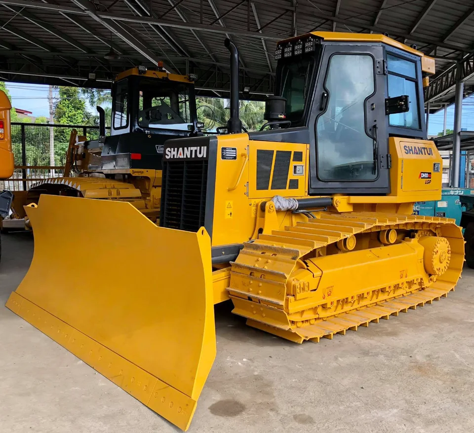 SHANTUI DH10-B2 hydrostatic crawler dozer with 2.32cbm Power Angle Tilt blade