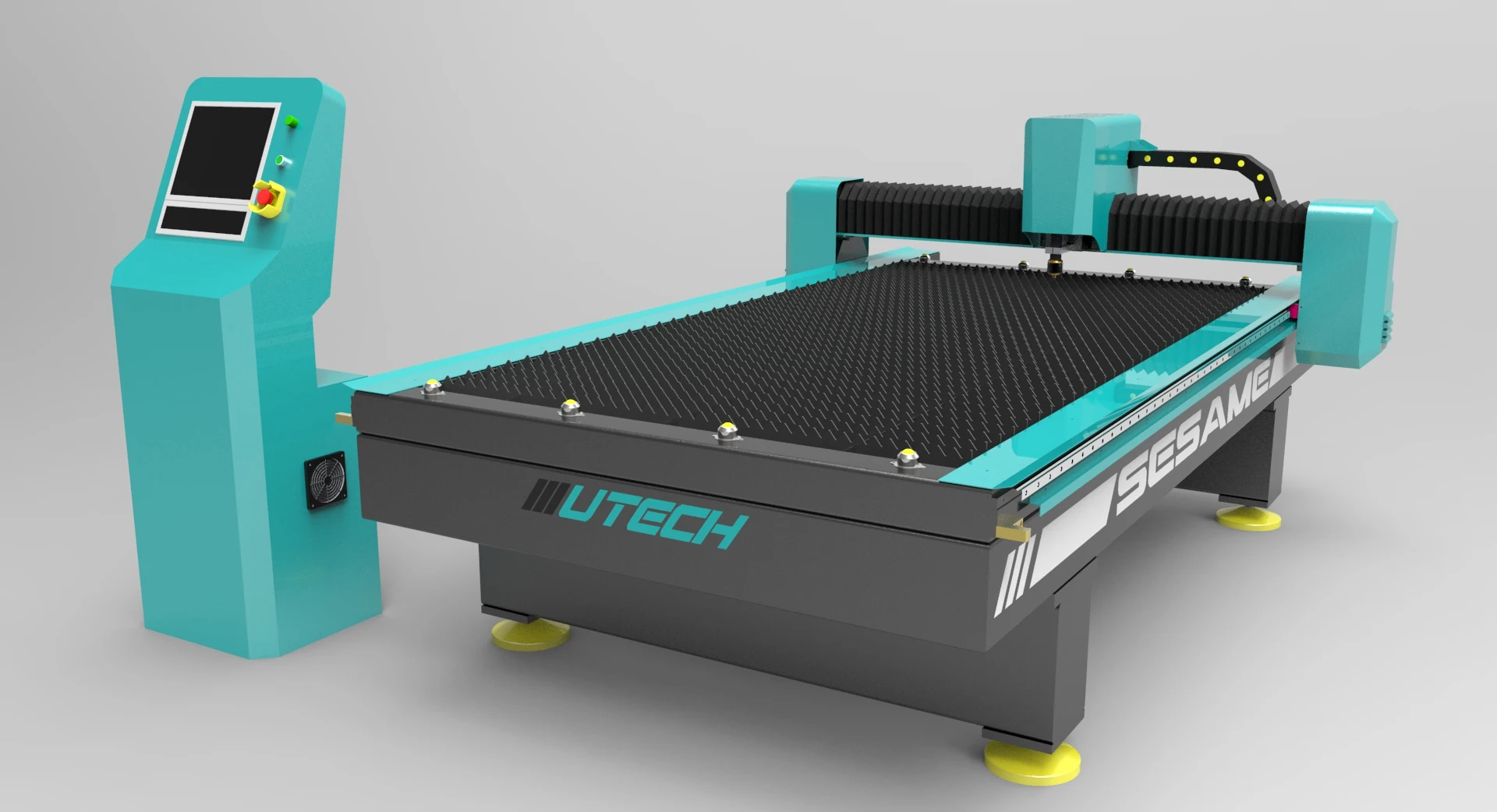 Плазменный резак Cnc для рамы листового металла из нержавеющей