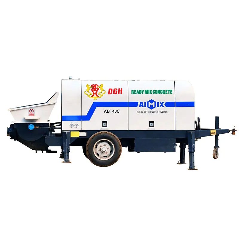 Aimix 40 m3/h diesel concrete pump for sale