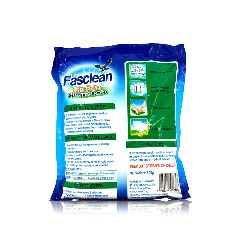 Stable washing powders detergent names