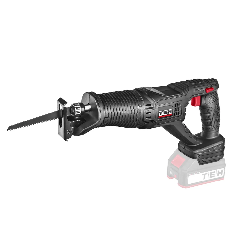 TEH Brushless Cordless Reciprocating Saw 20V MAX Battery Power Saw Electric Reciprocating Saws For Wood Trees Metal Or PVC Pipe