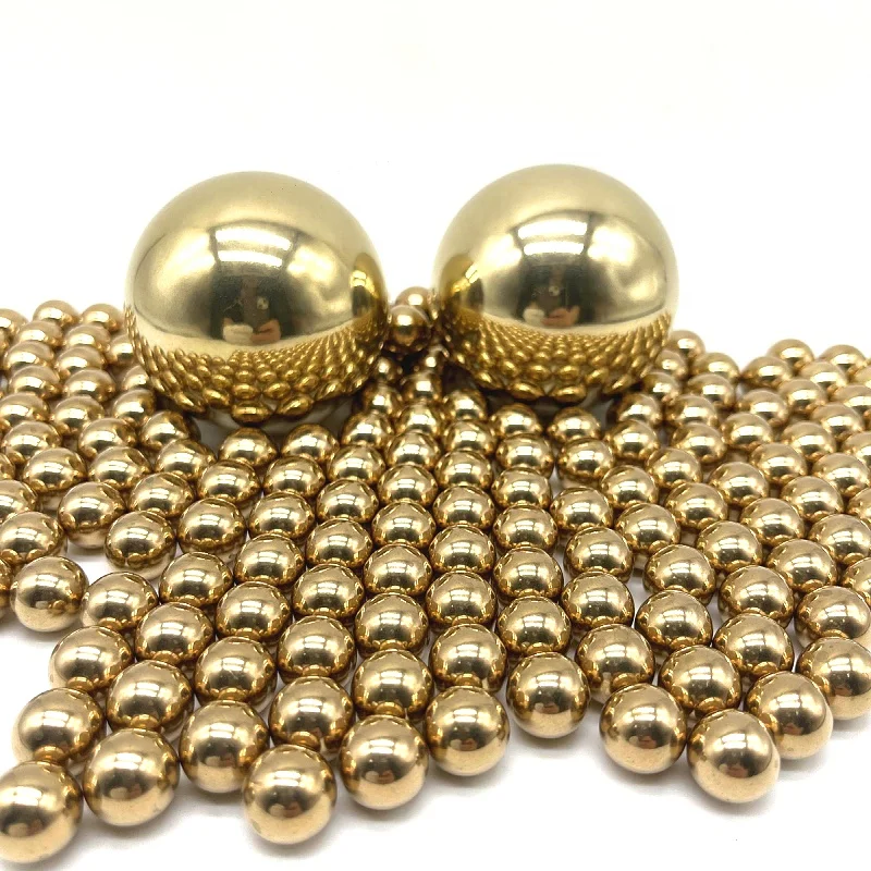 brass sphere custom brass ball High quality brass beads