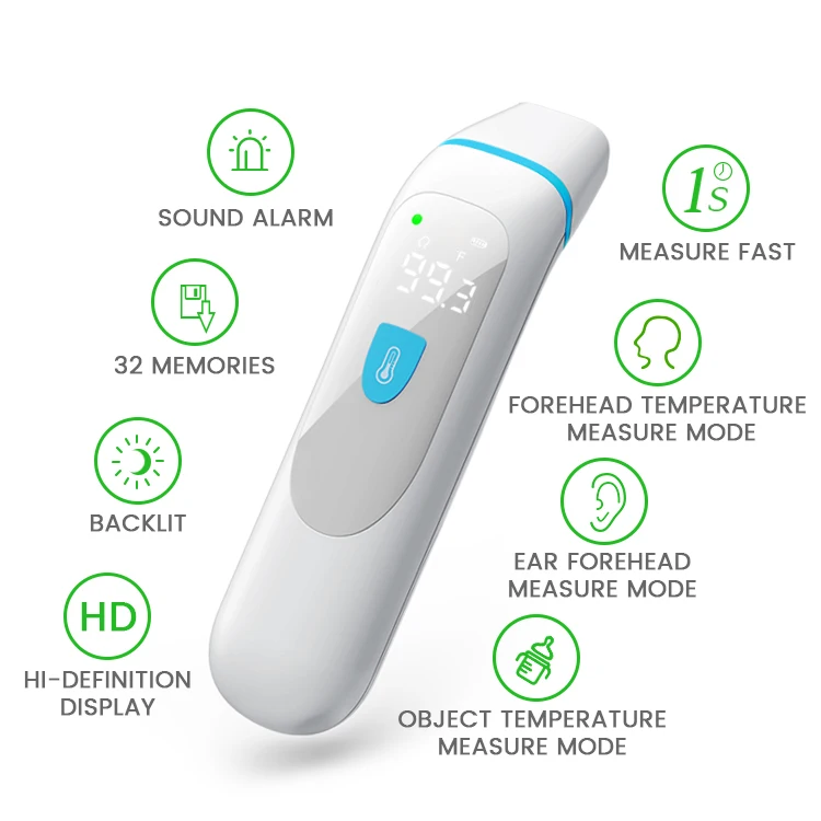 Digital Laser Non Contact Infrared Thermometer For Infants And Babies