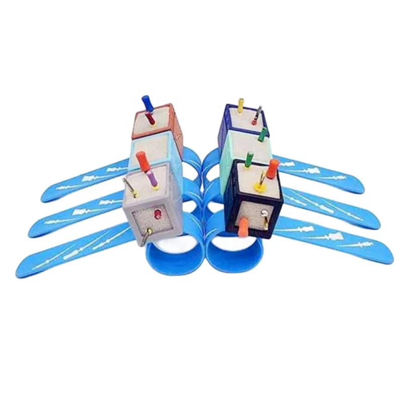 AMICODENT Dental Watch Endo Measuring Block Plastic Holder Scale Wrist Strap Rulers