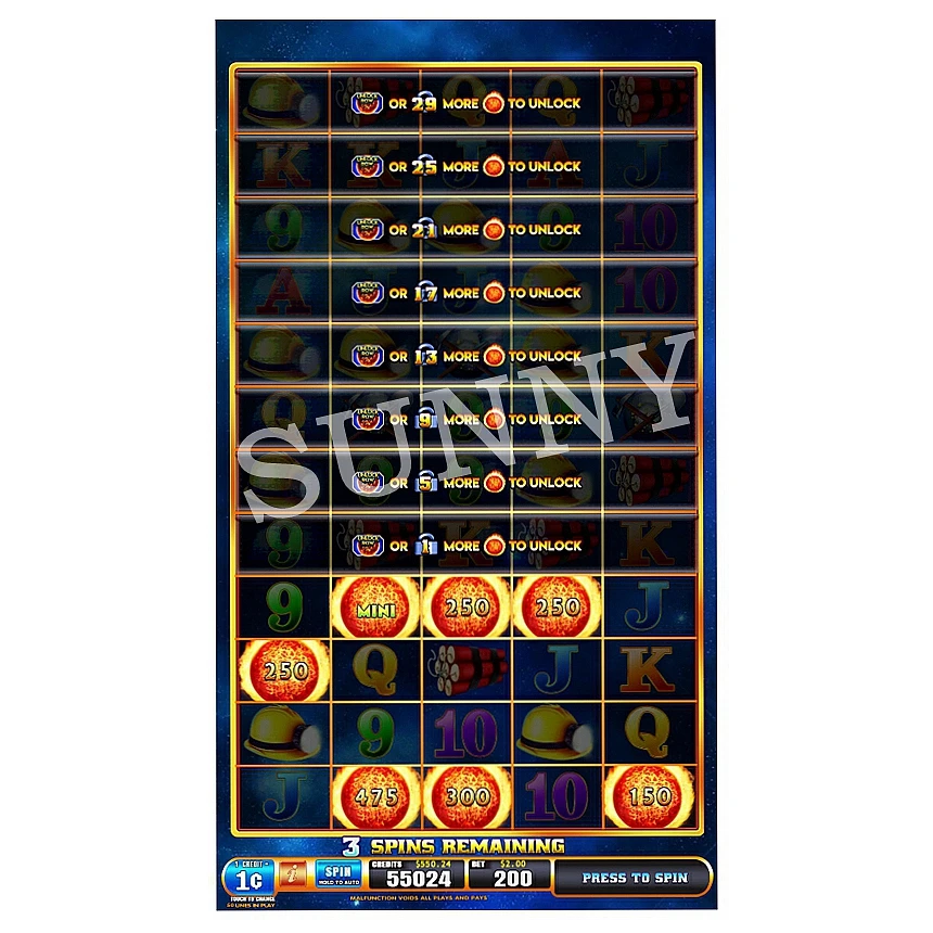 Firelink Power4 HET slot game board/Power4 Fire link Firelink slot games for slot machines/Fire link Power 4 slot machine