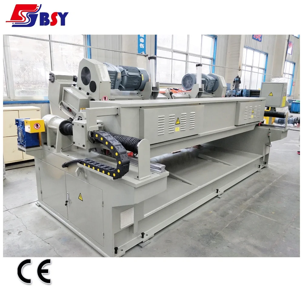 wood veneer peeling lathe machine for plywood