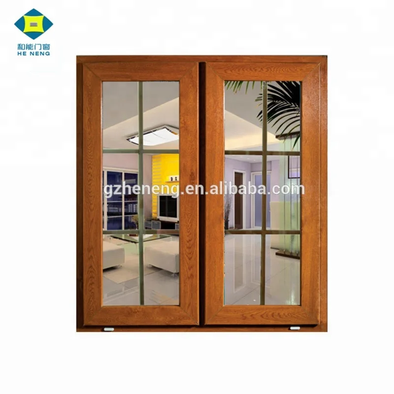 wood grain envelope packaging with pvc window frame upvc windows triple glass