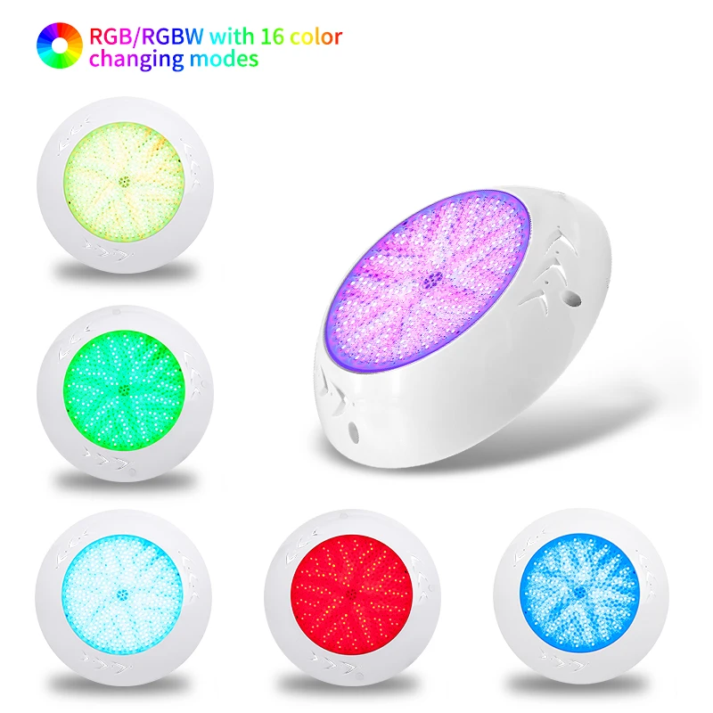 Refined WiFi Control 12V LED Swimming Pool Light Wholesale RGB Changeable 35W IP68 Swimming Lamp