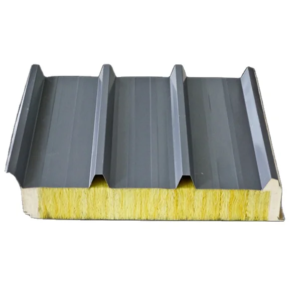 Стекловолокно/стекловата сэндвич панель изолированные стальные кровельные панели