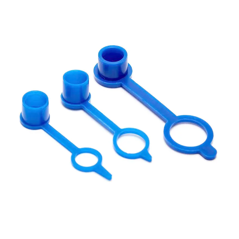 ZM-100-2 Grease Fitting Caps RED Polyethylene Dust Caps for M6 M8 M10 Metric Thread Grease Zerk Nipple Fitting