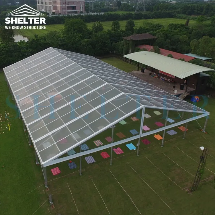 Outdoor Garden Party Tent 20x20 Luxury Wedding Clear Tents for Events