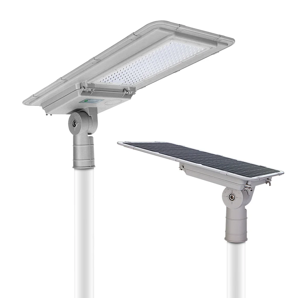 KCD High brightness led chip low power consumption all in one 100 watt led solar street light