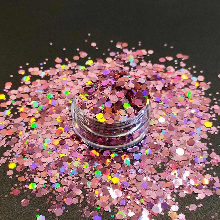 2022 Newest Chunky Glitter for Festival Beauty Makeup Face Body Hair Nails