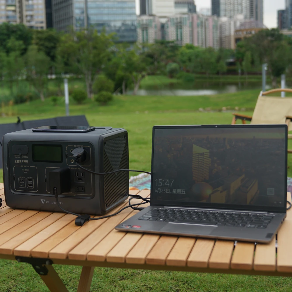 Bluetti Solar Fast Charge Outdoor Ac Dc 5v 12v 110v 220v Outlet 700w Portable Power Station