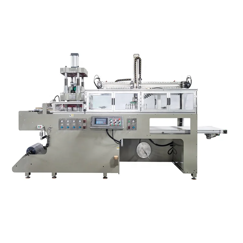 DB-54/76 BOPS PET Plastic thermoforming machine suger cain food containers