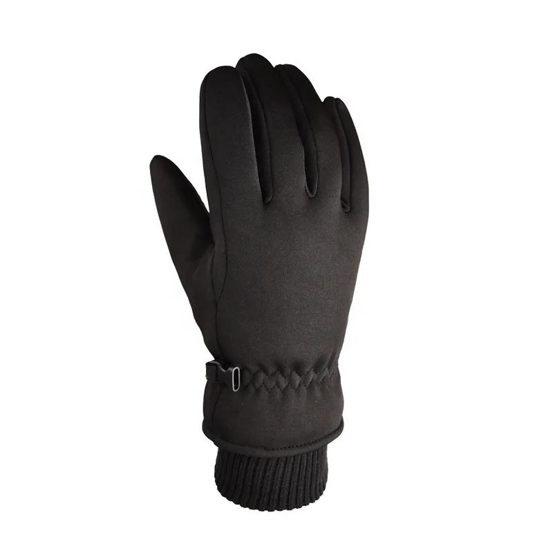 Мужские зимние теплые лыжные ветрозащитные перчатки для сенсорных экранов