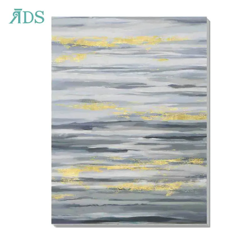 Hand Painted 0il Painting on Canvas Wall Art Idea Home Decoration Cutains