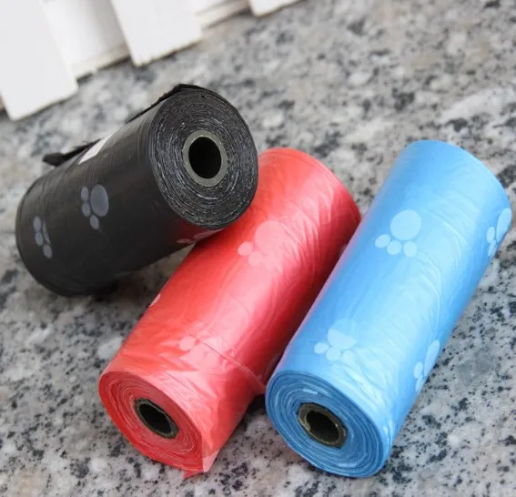 Экологичные пластиковые пакеты для уборки за собакой, диспенсер для уборки за собакой, индивидуальный пакет для уборки за собакой